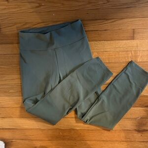 Calia Olive Leggings - split ankle -M